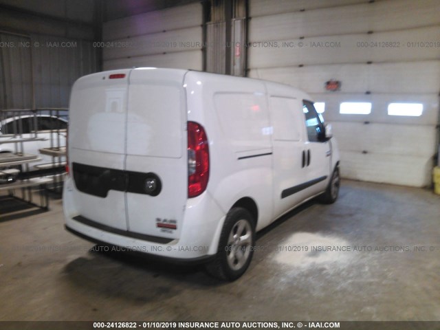 ZFBERFBT4F6953860 - 2015 RAM PROMASTER CITY SLT WHITE photo 4