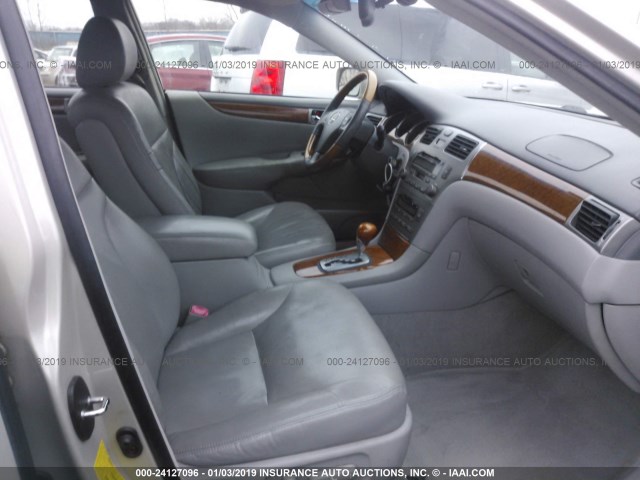 JTHBA30G355134790 - 2005 LEXUS ES 330 TAN photo 5