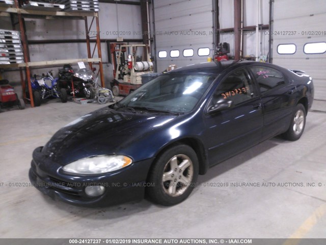 2B3HD56M62H137247 - 2002 DODGE INTREPID ES Dark Blue photo 2