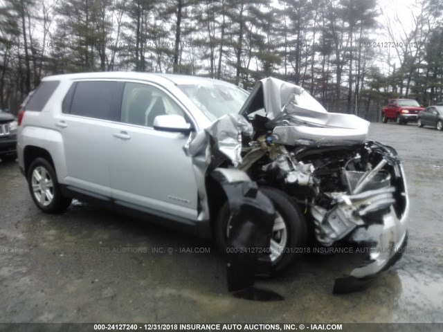 2GKALMEK6E6229282 - 2014 GMC TERRAIN SLE SILVER photo 1