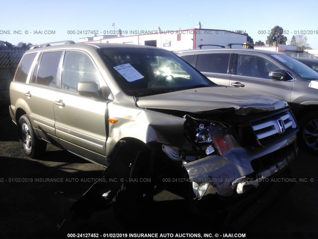 5FNYF28228B021562 - 2008 HONDA PILOT VP Dark Brown photo 1