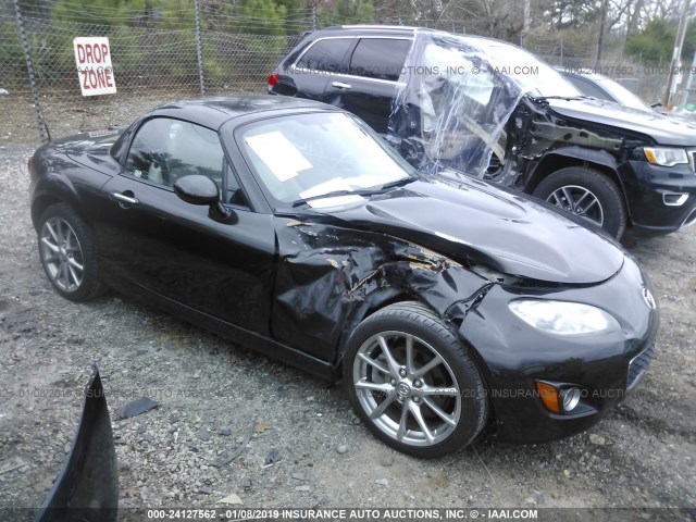 JM1NC2PF6B0216876 - 2011 MAZDA MX-5 MIATA BLACK photo 1