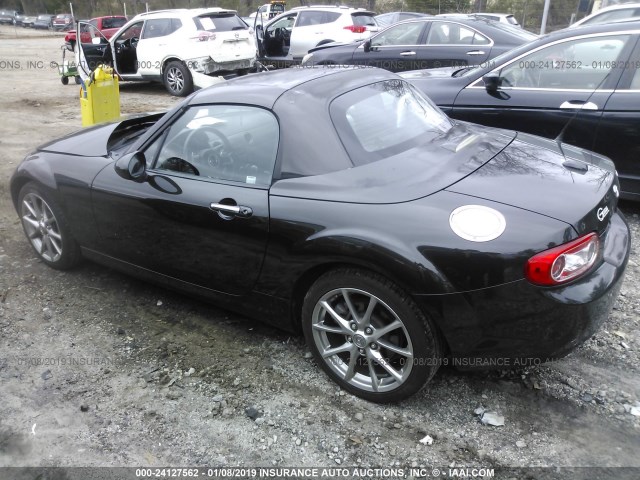 JM1NC2PF6B0216876 - 2011 MAZDA MX-5 MIATA BLACK photo 3