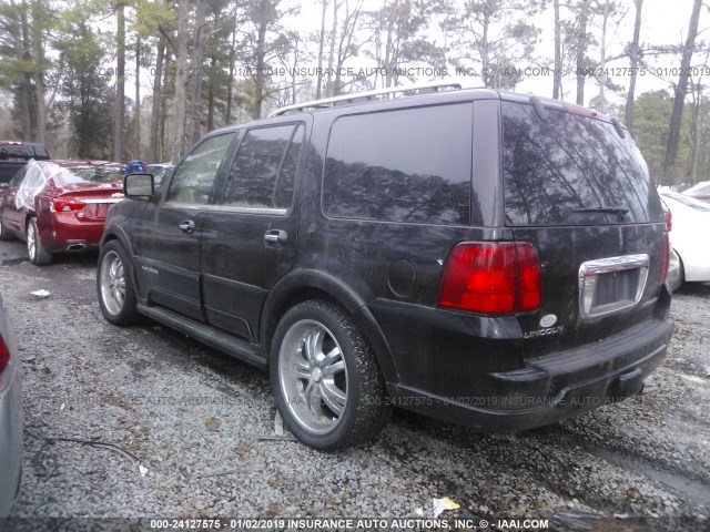 5LMFU28R14LJ09660 - 2004 LINCOLN NAVIGATOR 黑色 照片 3
