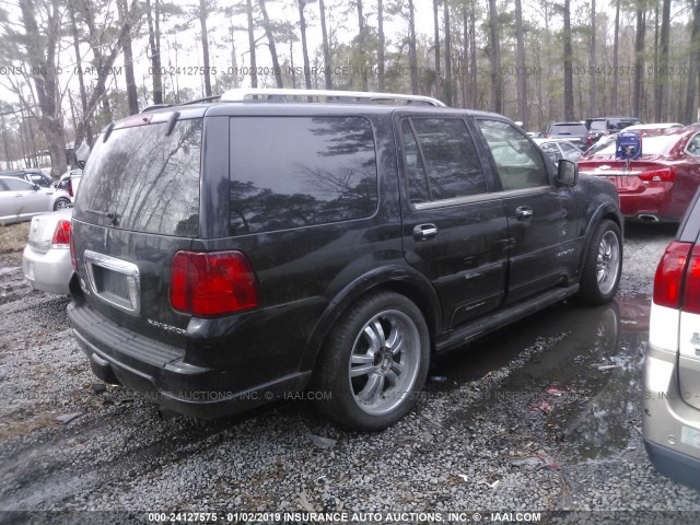 5LMFU28R14LJ09660 - 2004 LINCOLN NAVIGATOR 黑色 照片 4