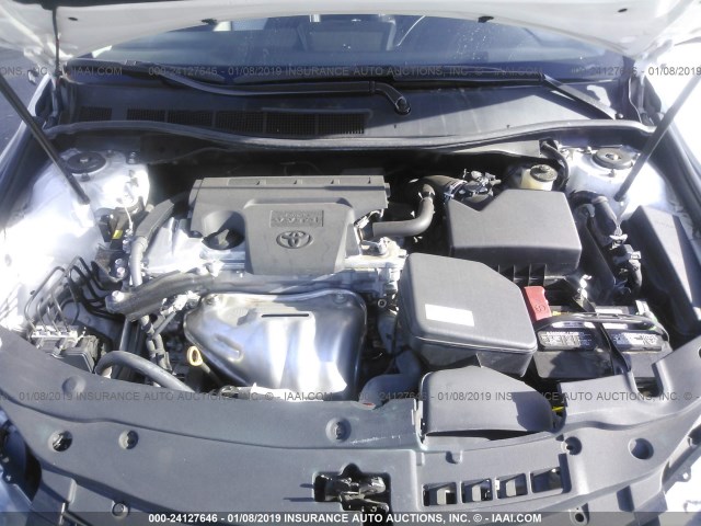 4T1BF1FK7GU180002 - 2016 TOYOTA CAMRY LE/XLE/SE/XSE WHITE photo 10