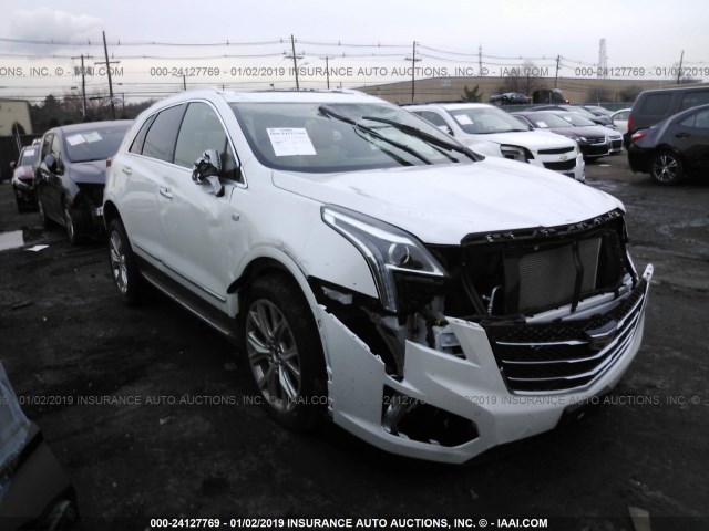 1GYKNDRS8JZ209032 - 2018 CADILLAC XT5 LUXURY WHITE photo 1