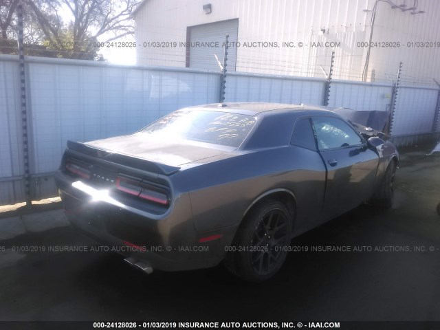 2C3CDZAG3GH217618 - 2016 DODGE CHALLENGER SXT BLACK photo 4