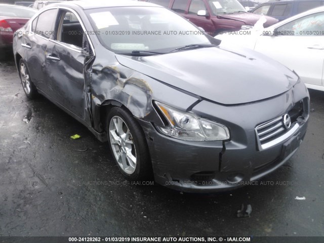 1N4AA5AP2EC445880 - 2014 NISSAN MAXIMA S/SV GRAY photo 6