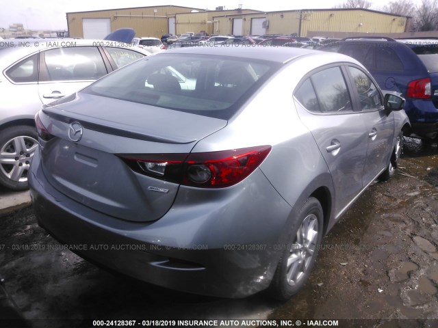 3MZBM1V73GM269610 - 2016 MAZDA 3 TOURING SILVER photo 4