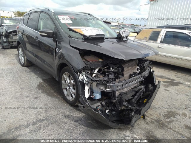 1FMCU0J91GUB20029 - 2016 FORD ESCAPE TITANIUM GRAY photo 1