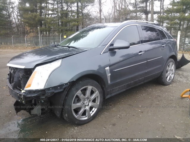 3GYFNEEYXAS605543 - 2010 CADILLAC SRX PERFORMANCE COLLECTION GRAY photo 2