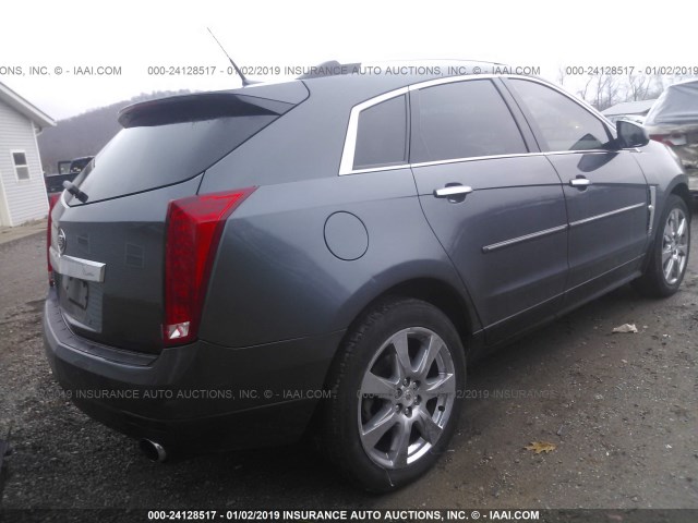 3GYFNEEYXAS605543 - 2010 CADILLAC SRX PERFORMANCE COLLECTION GRAY photo 4