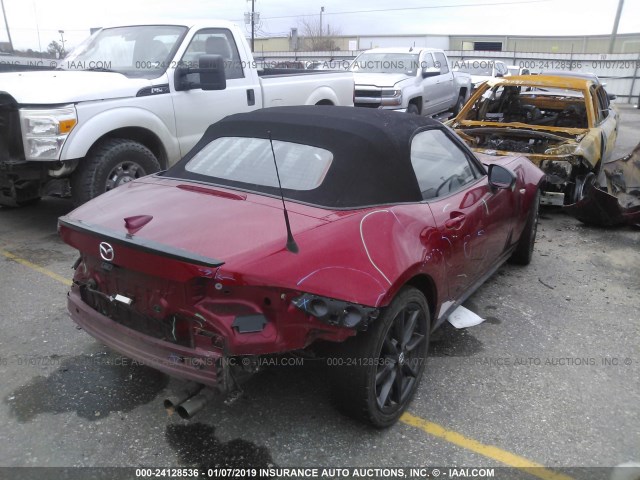 JM1NDAC71G0106377 - 2016 MAZDA MX-5 MIATA CLUB RED photo 4