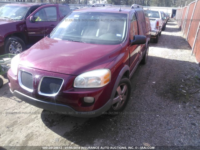 1GMDV33L45D197082 - 2005 PONTIAC MONTANA SV6 BURGUNDY photo 2