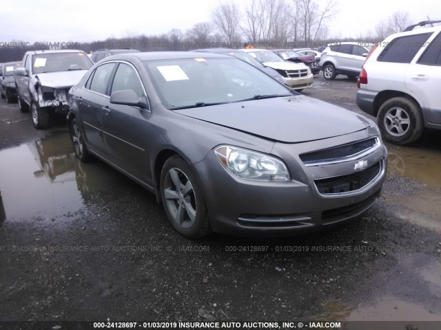 1G1ZC5E18BF120991 - 2011 CHEVROLET MALIBU 1LT BROWN photo 1