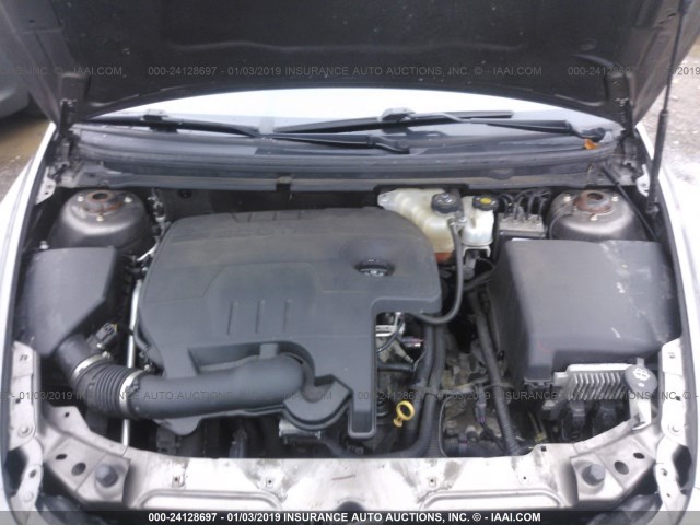 1G1ZC5E18BF120991 - 2011 CHEVROLET MALIBU 1LT BROWN photo 10