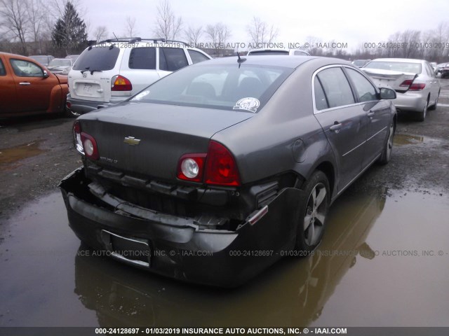 1G1ZC5E18BF120991 - 2011 CHEVROLET MALIBU 1LT BROWN photo 4