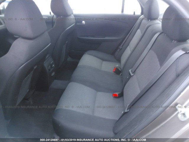 1G1ZC5E18BF120991 - 2011 CHEVROLET MALIBU 1LT BROWN photo 8