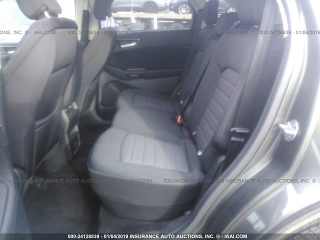 2FMPK4G96JBB53708 - 2018 FORD EDGE SE GRAY photo 8