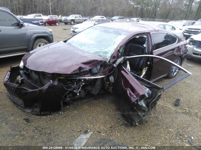 4T1BK1EB7DU075789 - 2013 TOYOTA AVALON PREMIUM/TOURING/LIMITED BURGUNDY photo 2