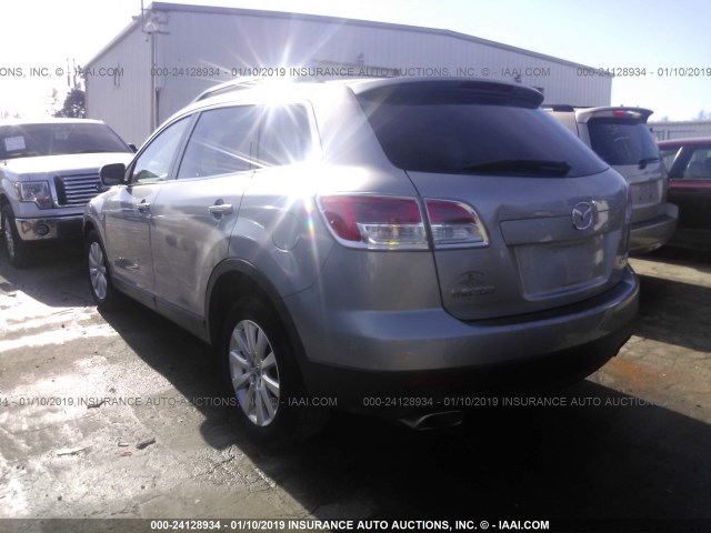 JM3TB28Y870113385 - 2007 MAZDA CX-9 GRAY photo 3