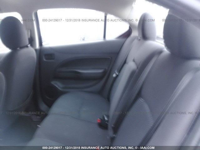 ML32F3FJ4JHF04181 - 2018 MITSUBISHI MIRAGE G4 ES Bənövşəyi foto 8