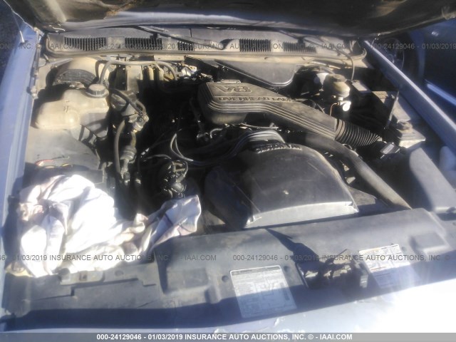 2FALP73W4RX167385 - 1994 FORD CROWN VICTORIA  BLUE photo 10