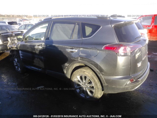 JTMDFREV3HJ134550 - 2017 TOYOTA RAV4 LIMITED/SE/PLATINUM GRAY photo 3