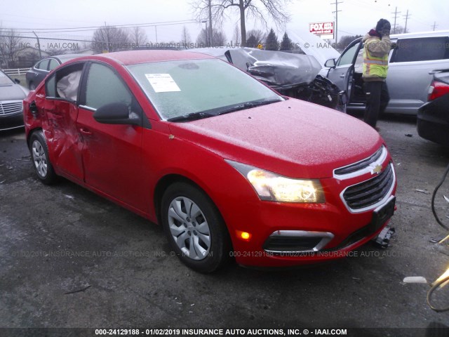 1G1PC5SH6G7179564 - 2016 CHEVROLET CRUZE LIMITED LS RED photo 1