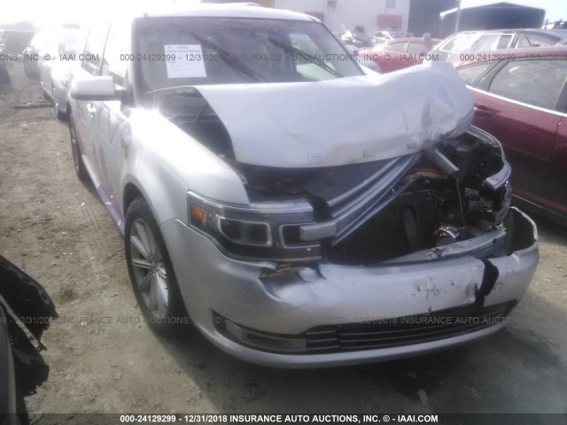 2FMHK6D85DBD04974 - 2013 FORD FLEX LIMITED SILVER photo 1