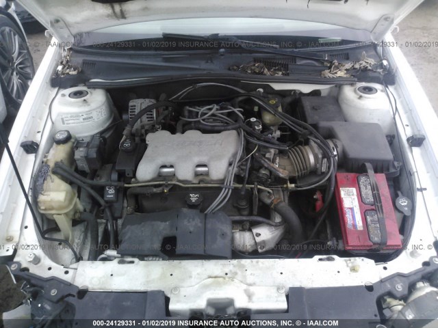 1G1NE52J93M713740 - 2003 CHEVROLET MALIBU LS 白色 照片 10