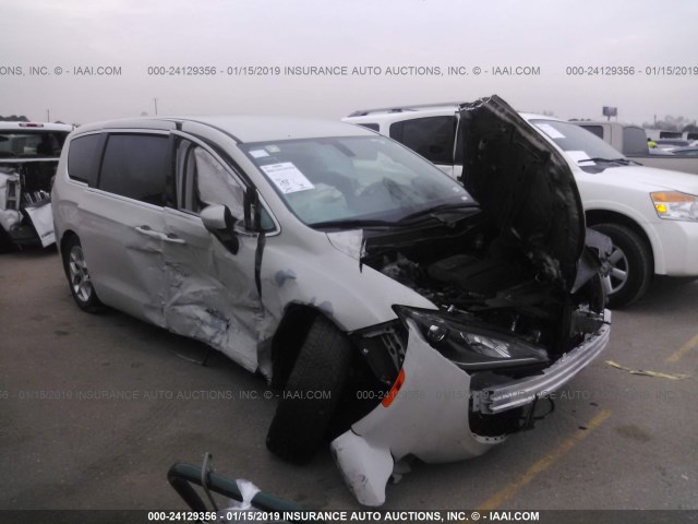 2C4RC1BG4HR839777 - 2017 CHRYSLER PACIFICA TOURING L WHITE photo 1