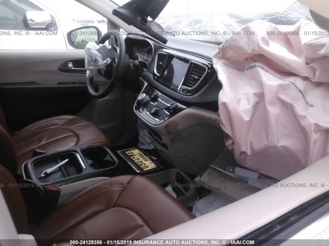 2C4RC1BG4HR839777 - 2017 CHRYSLER PACIFICA TOURING L თეთრი ფოტო 5