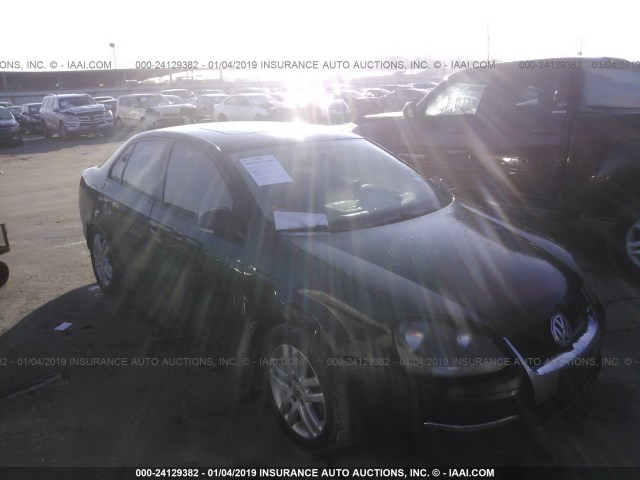 3VWRX7AJ9AM112441 - 2010 VOLKSWAGEN JETTA SE/SEL BLACK photo 1