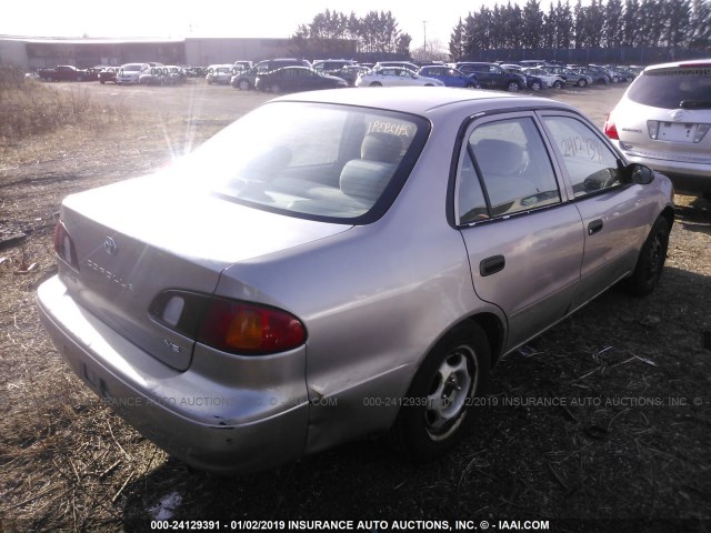 2T1BR12E0WC059853 - 1998 TOYOTA COROLLA VE/CE/LE 棕色 照片 4
