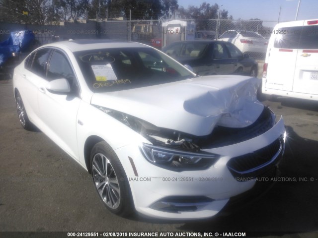 W04GP6SX6J1121919 - 2018 BUICK REGAL ESSENCE WHITE photo 1