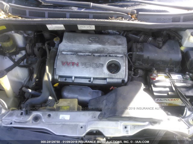 5TDZA23C15S354930 - 2005 TOYOTA SIENNA CE/LE TAN photo 10