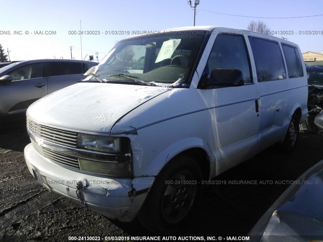 1GNEL19X43B108799 - 2003 CHEVROLET ASTRO WHITE photo 2