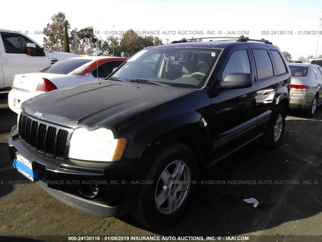 1J8GS48K76C315478 - 2006 JEEP GRAND CHEROKEE LAREDO/COLUMBIA/FREEDOM 黑色 照片 2