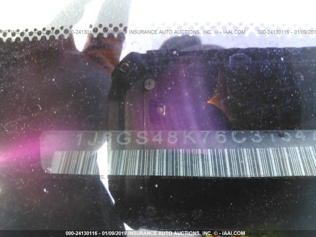 1J8GS48K76C315478 - 2006 JEEP GRAND CHEROKEE LAREDO/COLUMBIA/FREEDOM 黑色 照片 9