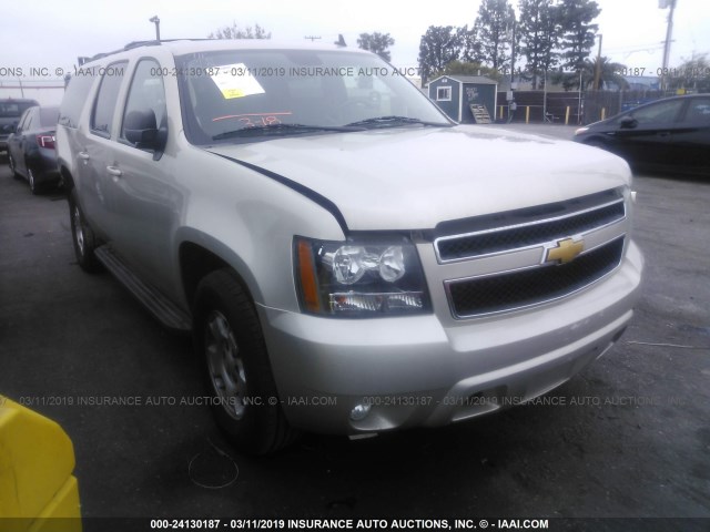 1GNSCJE05DR132047 - 2013 CHEVROLET SUBURBAN C1500 LT GOLD photo 1