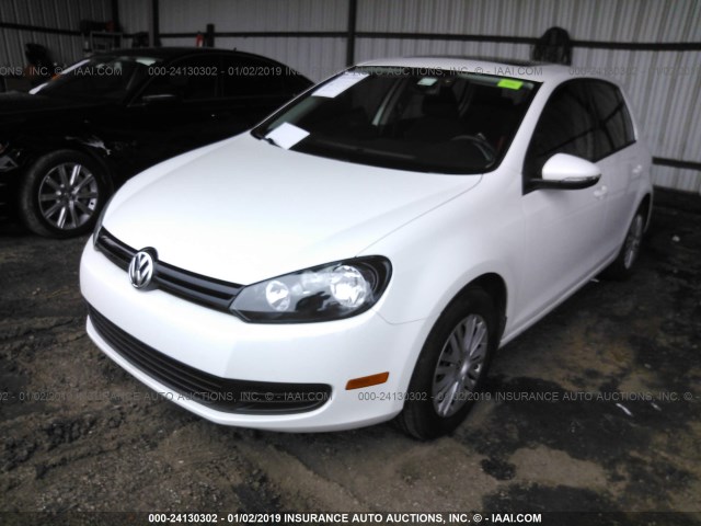 WVWDB7AJ8CW207555 - 2012 VOLKSWAGEN GOLF 白色 照片 2