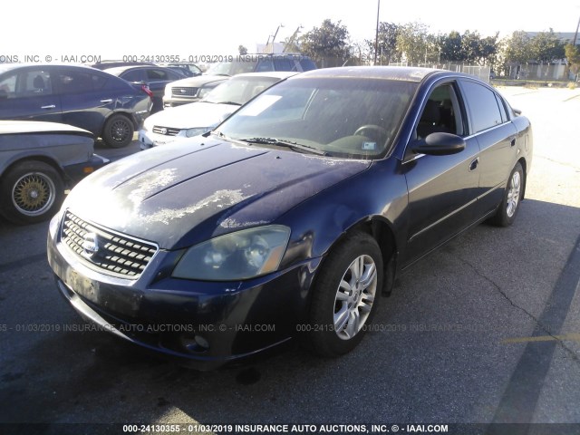 1N4AL11D75C181550 - 2005 NISSAN ALTIMA S/SL Dark Blue photo 2