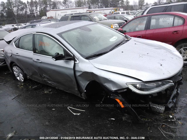 1C3CCCAB7HN504926 - 2017 CHRYSLER 200 LIMITED SILVER photo 1