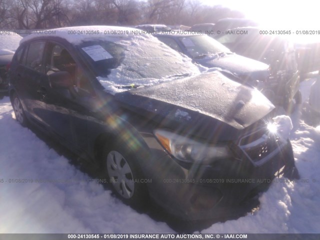 JF1GPAA66D2875263 - 2013 SUBARU IMPREZA GRAY photo 1