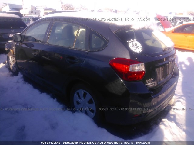 JF1GPAA66D2875263 - 2013 SUBARU IMPREZA GRAY photo 3