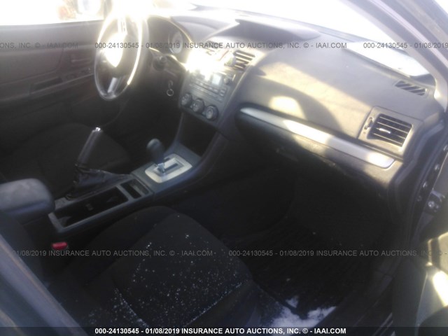 JF1GPAA66D2875263 - 2013 SUBARU IMPREZA GRAY photo 5