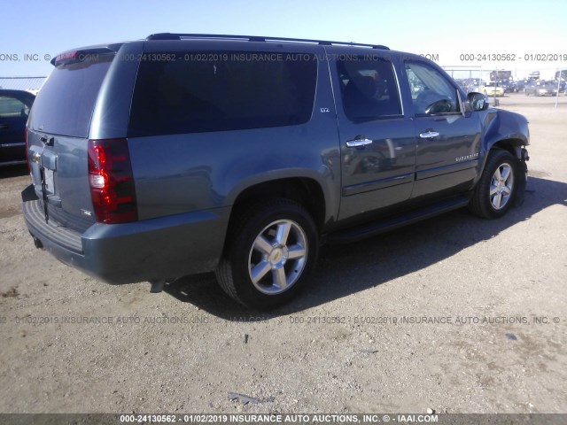 1GNFK16358R148560 - 2008 CHEVROLET SUBURBAN K1500 LS GRAY photo 4