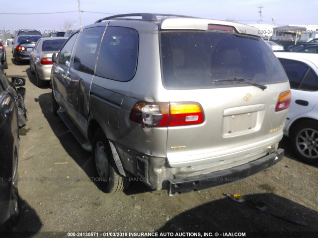 4T3ZF13CXYU310973 - 2000 TOYOTA SIENNA LE/XLE GRAY photo 3